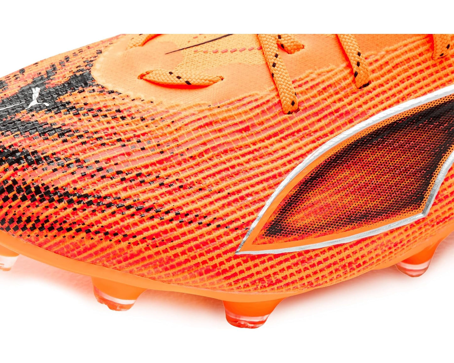 Men's PUMA Ultra 6 Pro Firm, Artificial Ground Soccer Cleats Heat Fire/Black/Glowing Red