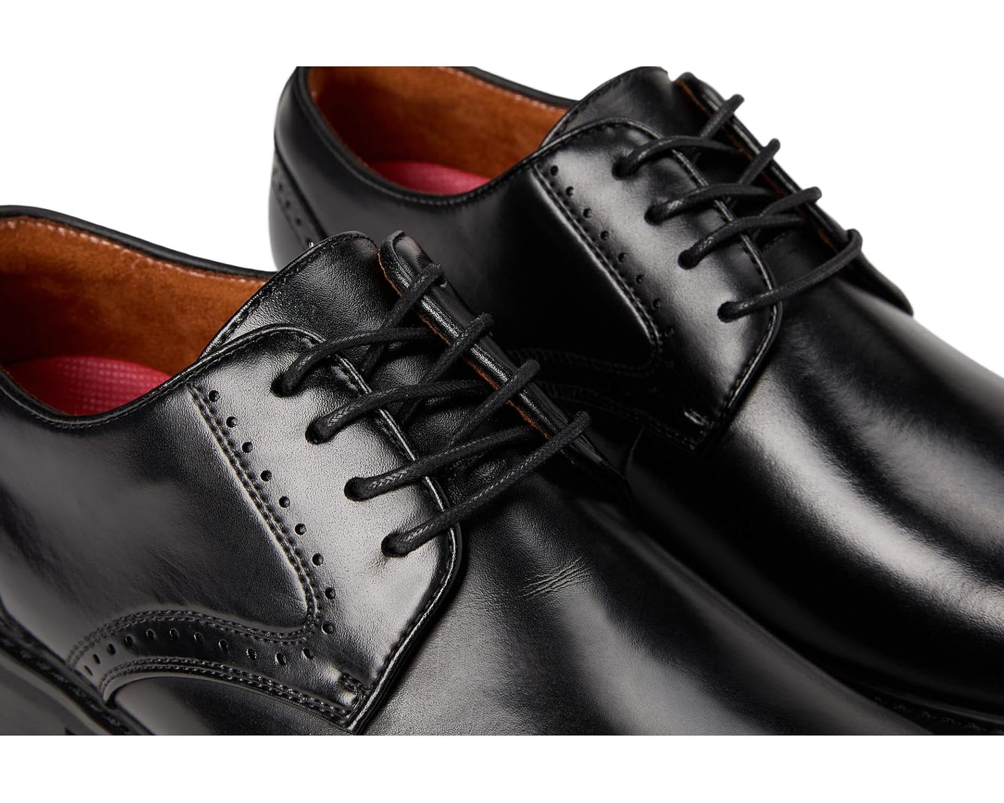 Men's Stacy Adams Benson Plain Toe Lace-Up Black