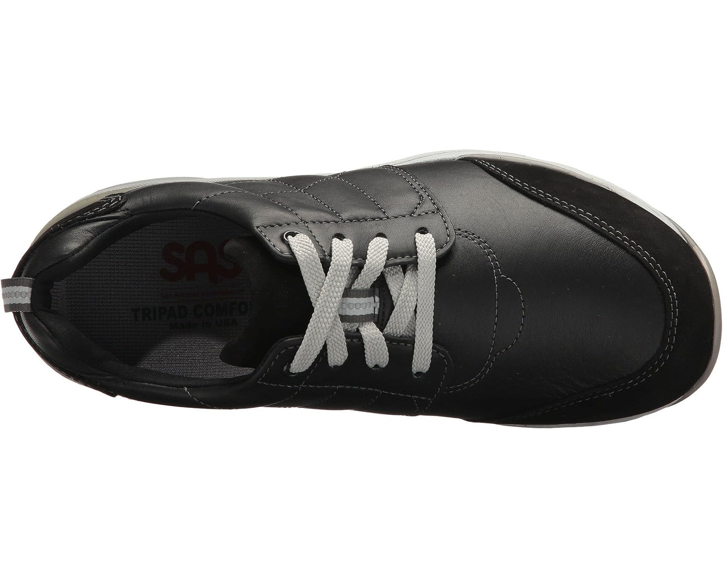 Men's SAS Venture Lace Up Comfort Sneaker Black
