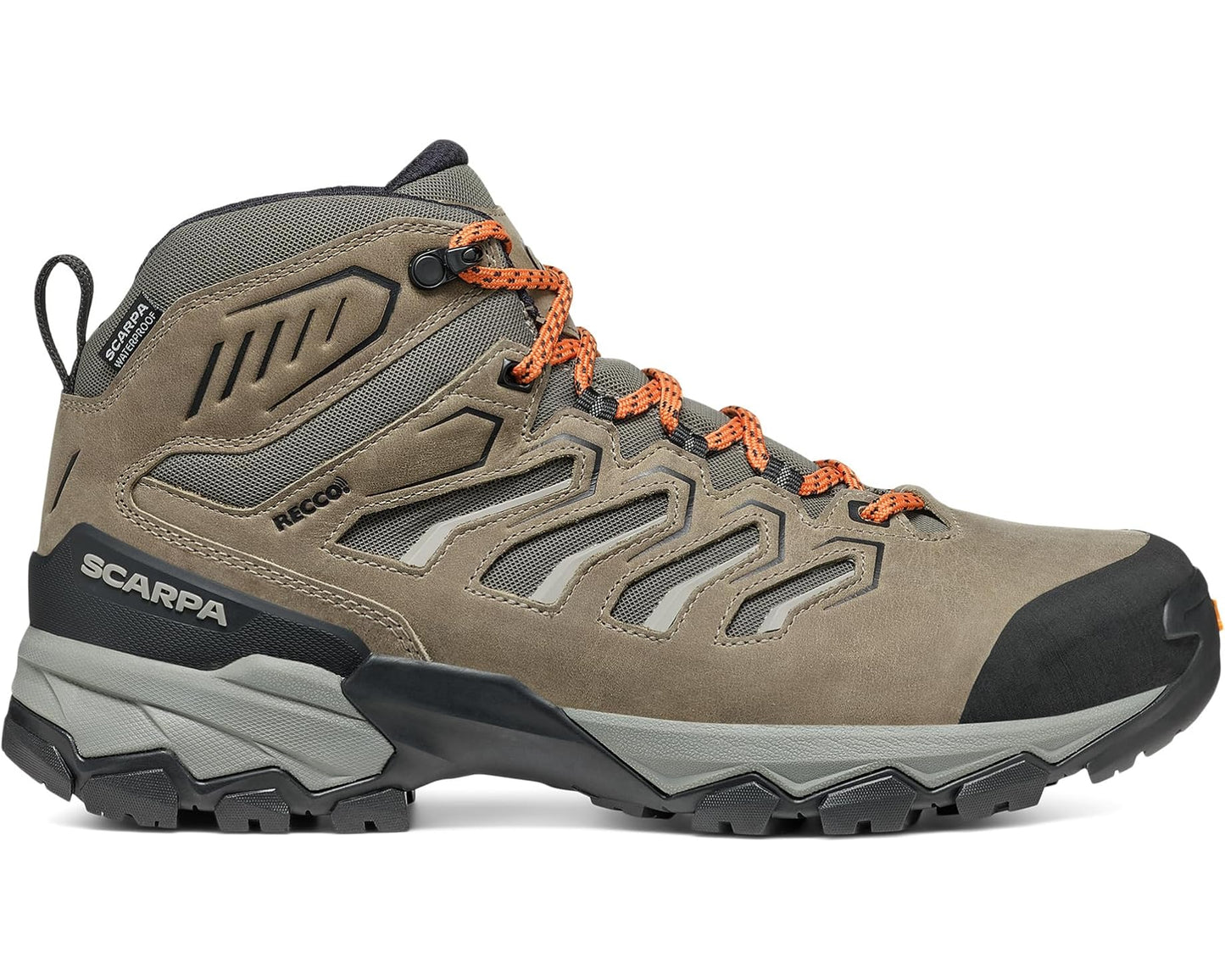 Men's Scarpa Moraine Mid WP Fossil Brown 1