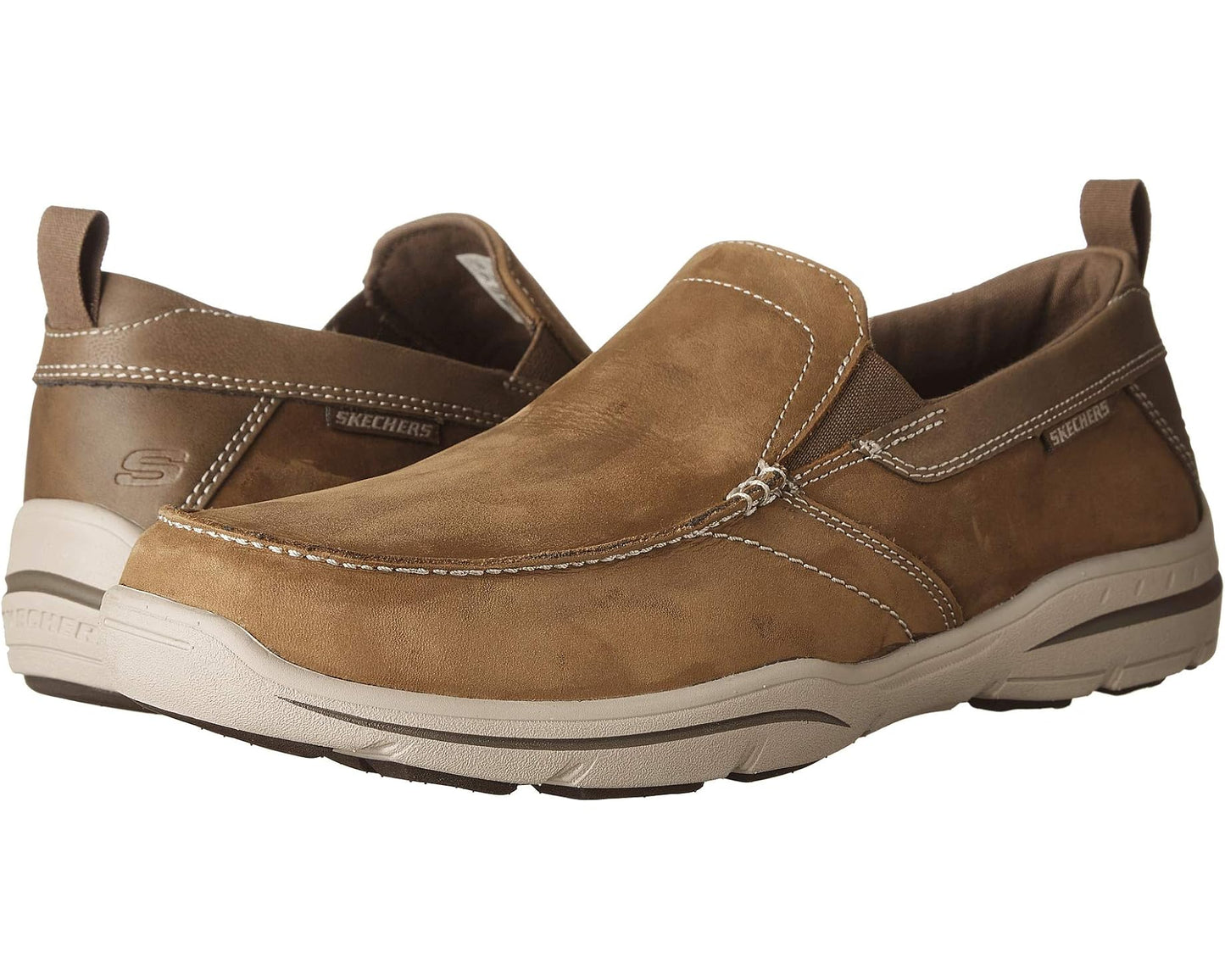 Men's SKECHERS Relaxed Fit Harper - Forde Desert Leather
