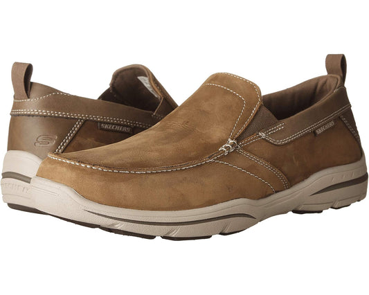 Men's SKECHERS Relaxed Fit Harper - Forde Desert Leather