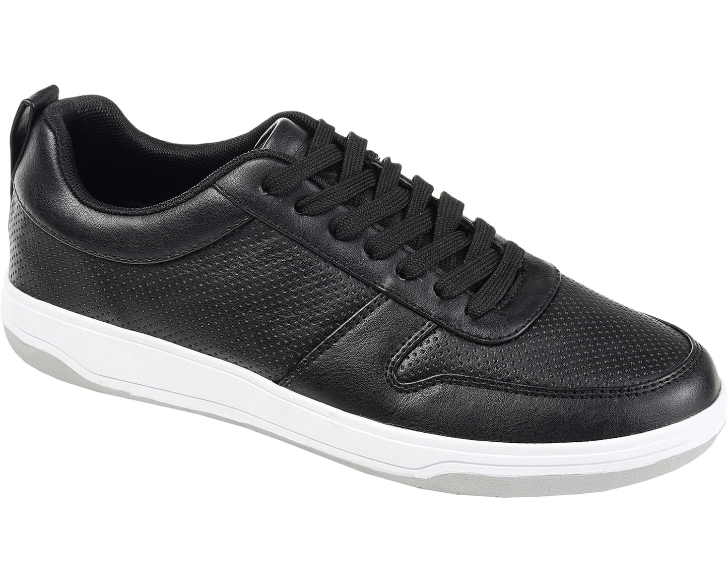 Men's Vance Co. Ryden Casual Perforated Sneaker Black