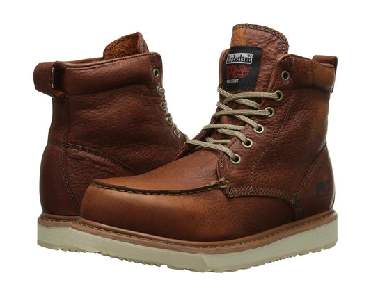 Men's Timberland PRO PRO Wedge 6 Inch Moc Soft Toe Rust