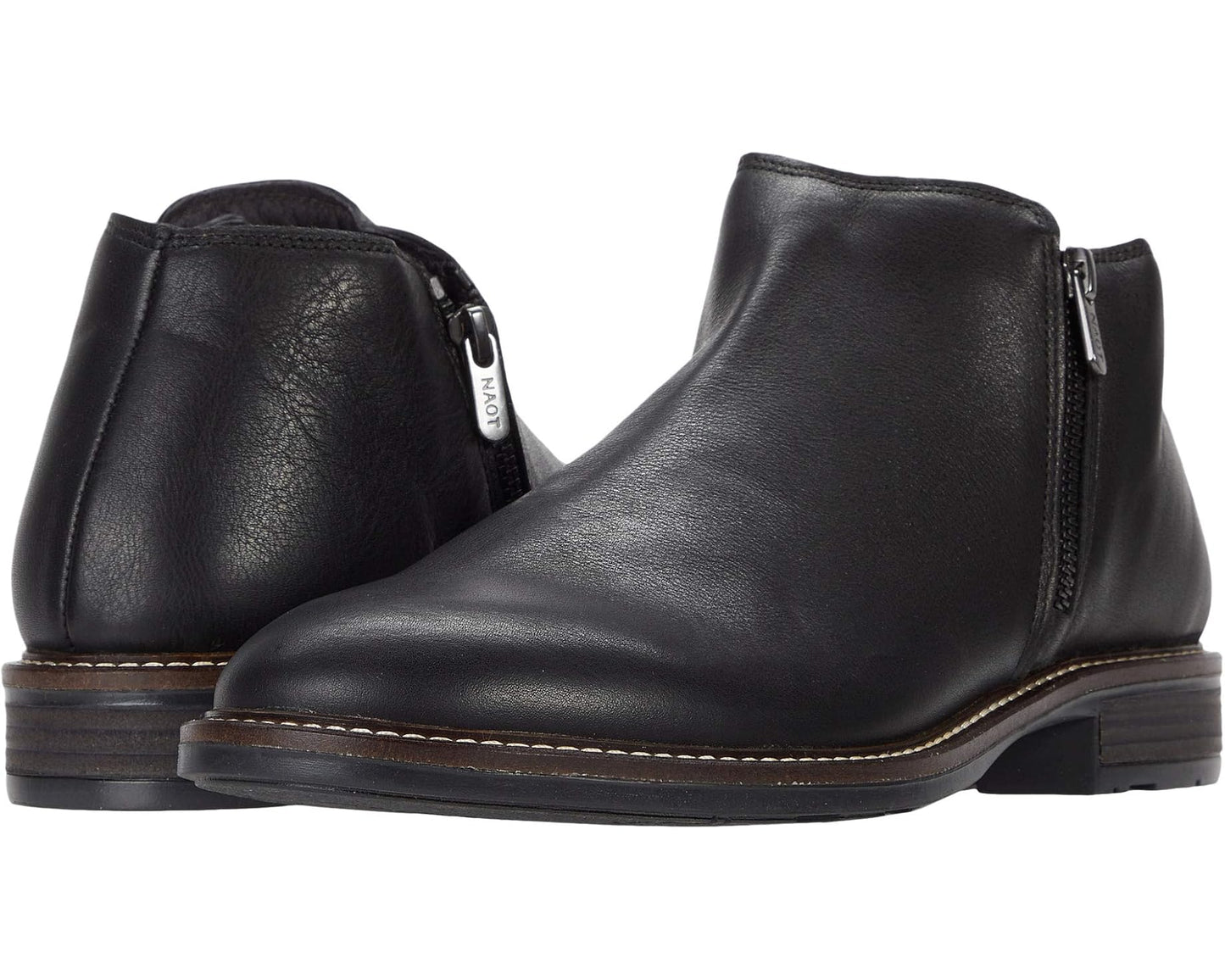 Men's Naot General Black Water Resistant Leather
