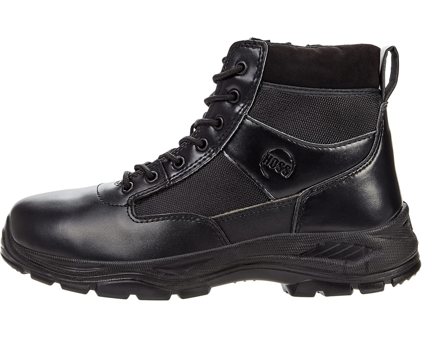 Men's Hoss Watchman 6 Soft Toe - Big HOSS Sizes Black