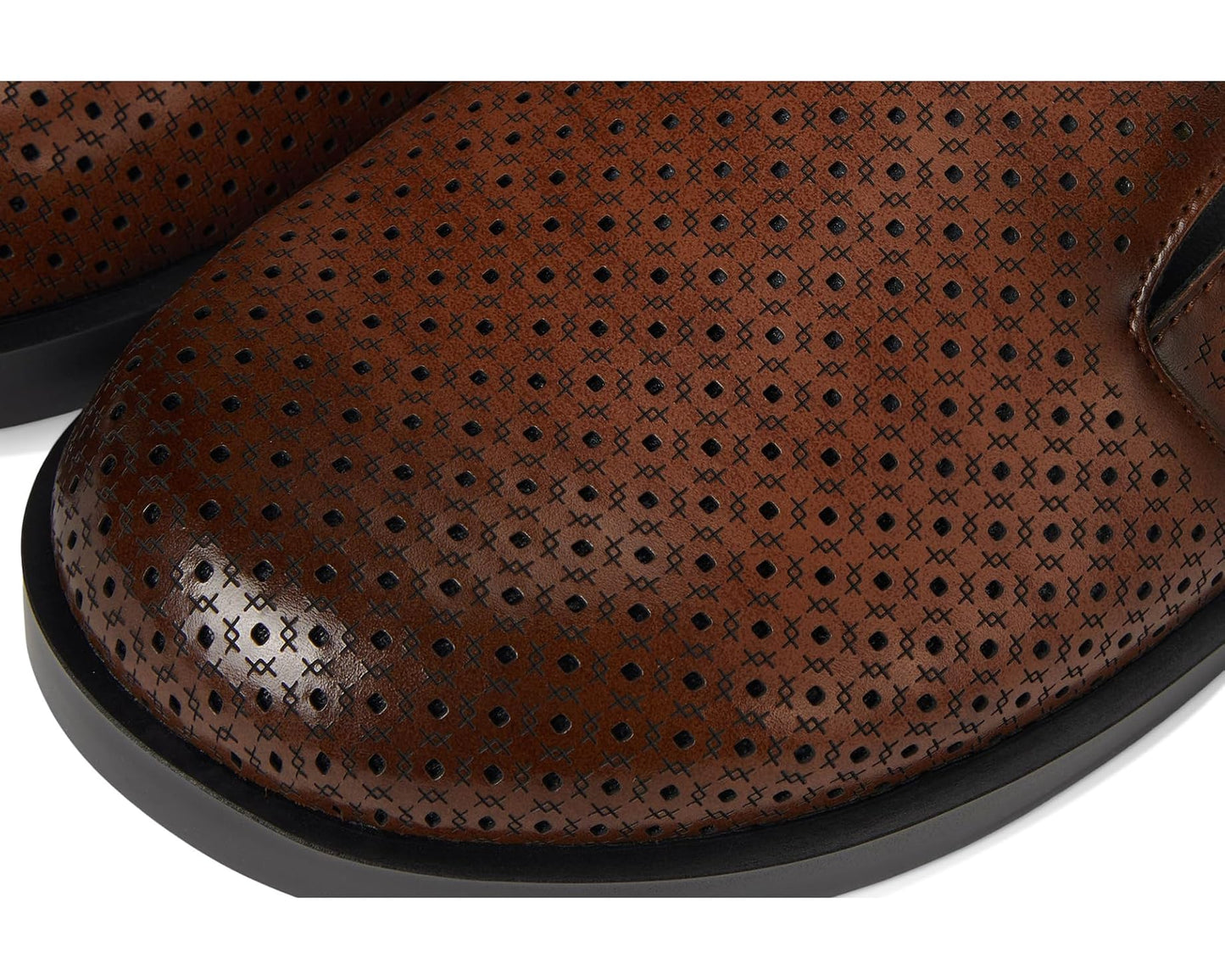 Men's Stacy Adams Montaine Slip-On Clog Cognac