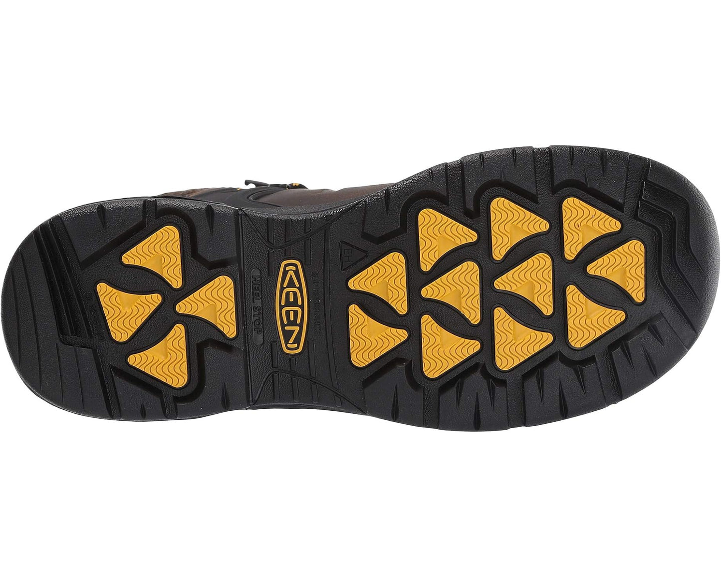 Men's KEEN Utility Dover 6 Waterproof (Comp Toe) Dark Earth/Black