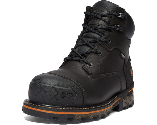 Men's Timberland PRO Boondock 6 Composite Safety Toe Waterproof Black-2024 NEW