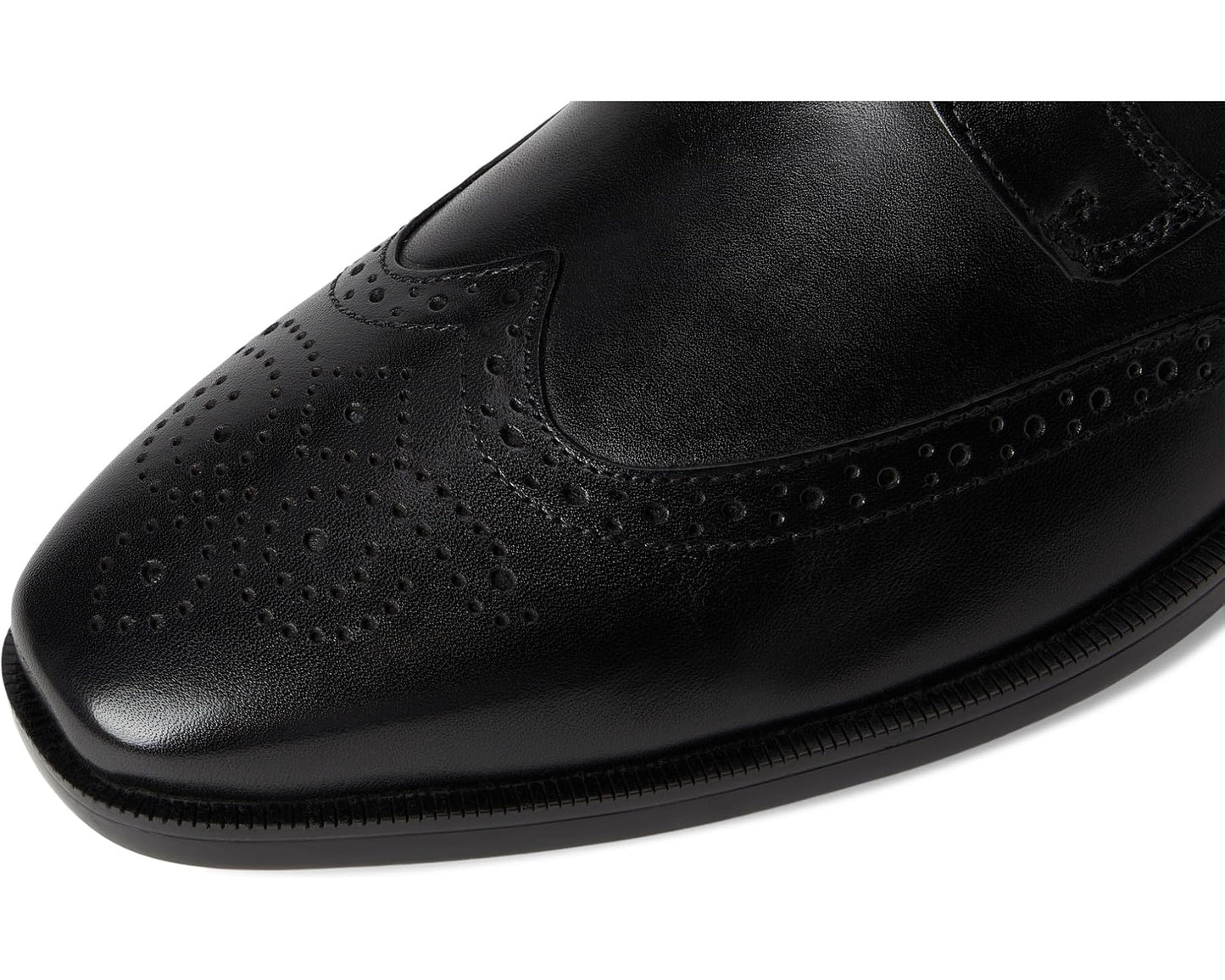 Men's Johnston & Murphy Gibbons Wingtip Black Full Grain