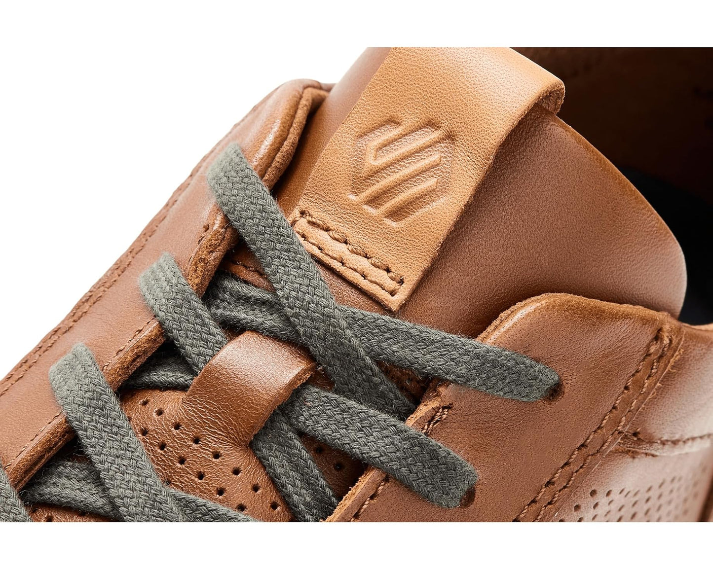 Men's Johnston & Murphy Mayhew Perfed U-Throat Tan Full Grain
