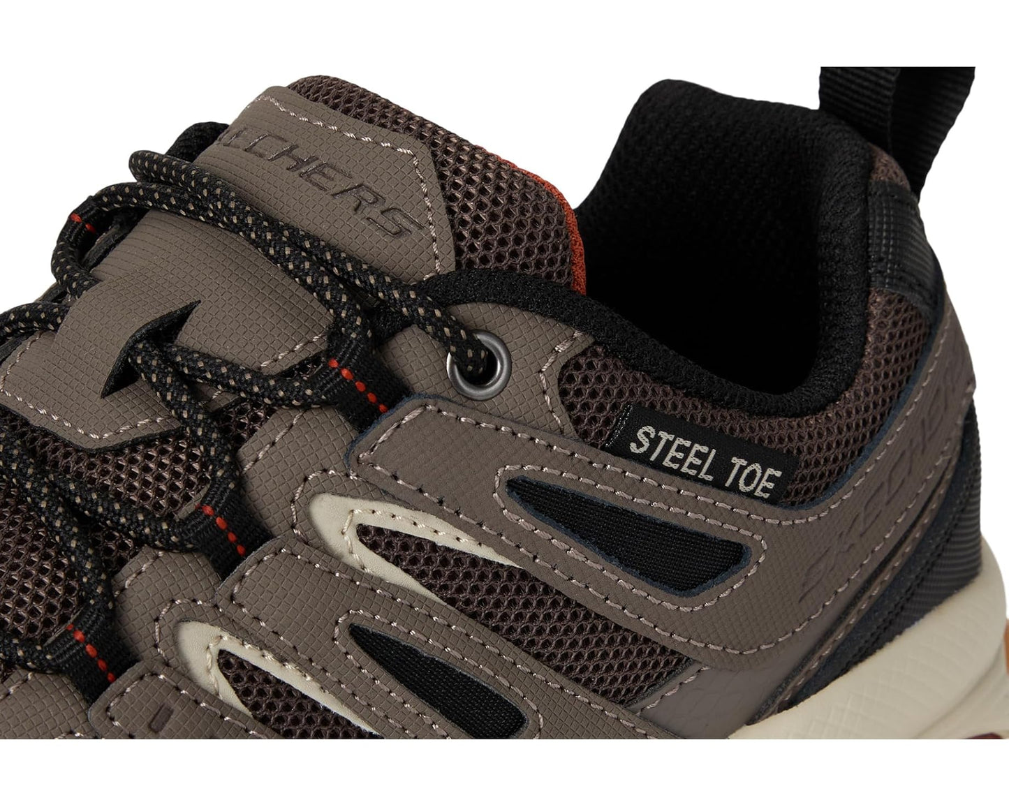 Men's SKECHERS Work Skech-Air Envoy ST - Arcket Taupe/Black