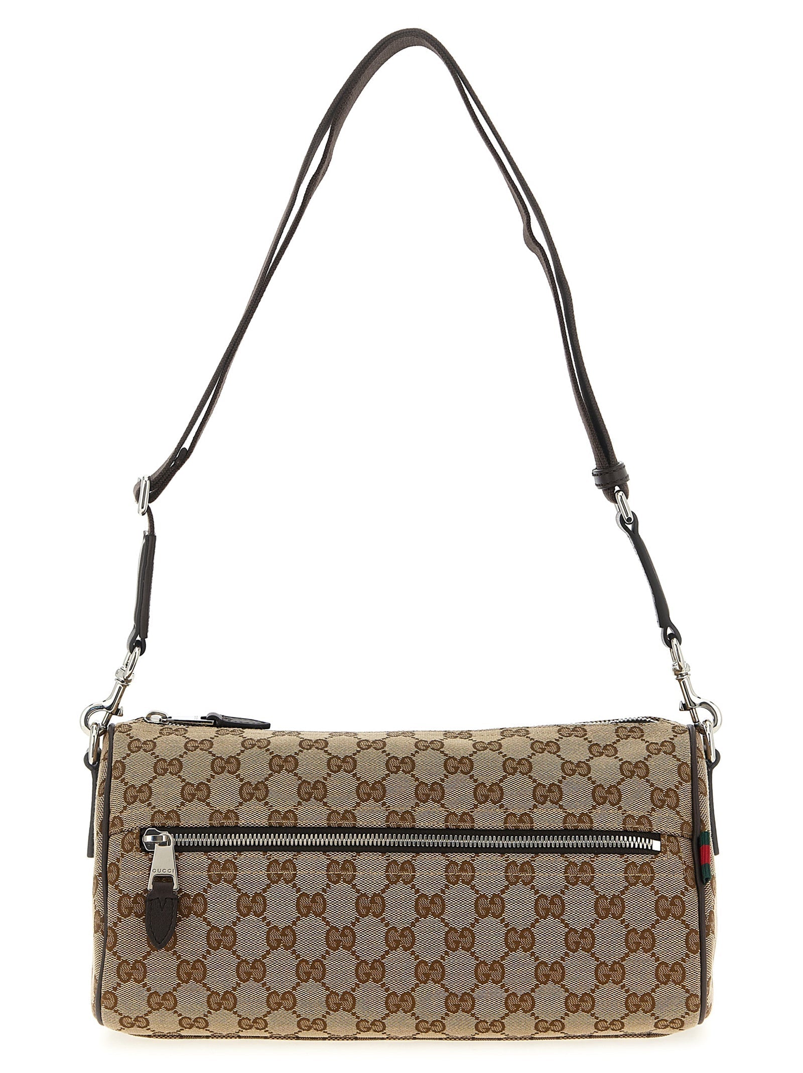 Gucci Men Small Gg Cylindrical Shoulder Strap