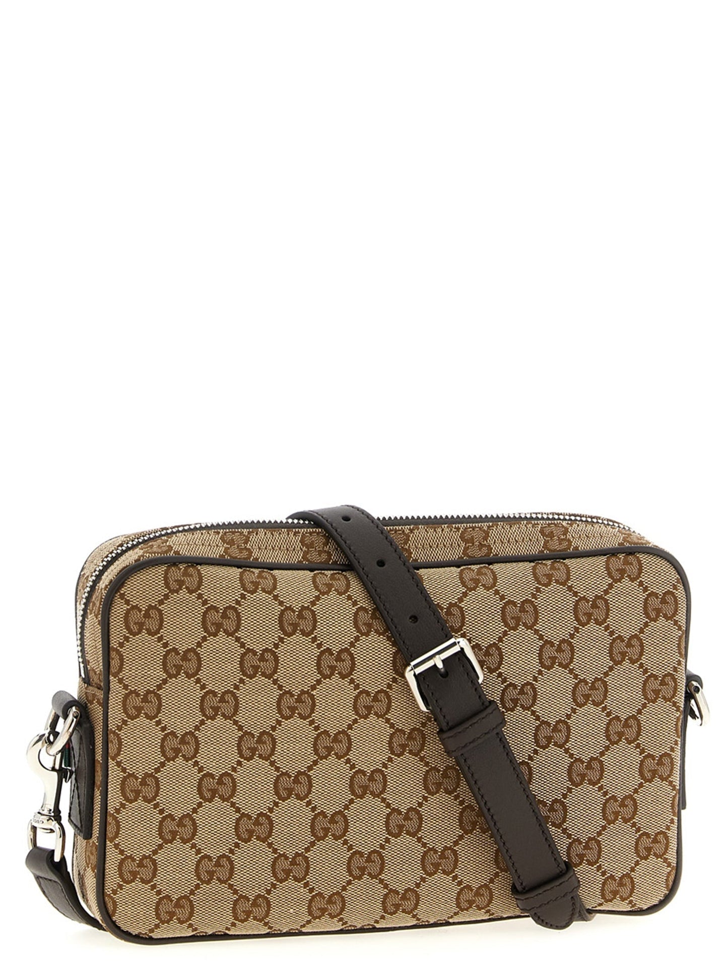 Gucci Men Gg Small Shoulder Strap