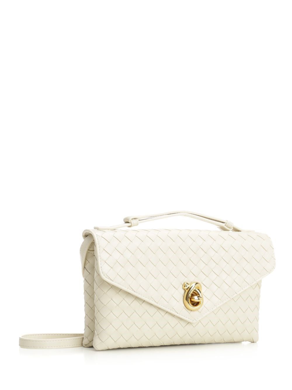 Bottega Veneta Women "Knot Lock" Crossbody Bag