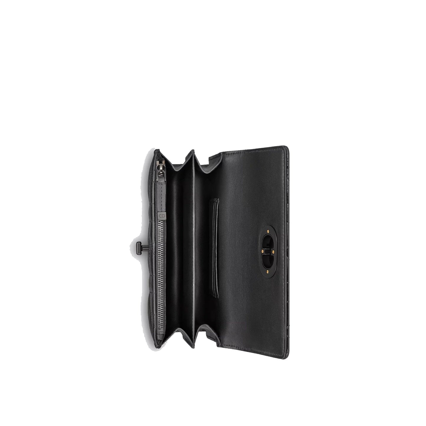 Dior Caro Patent And Matte Shoulder Bag Women