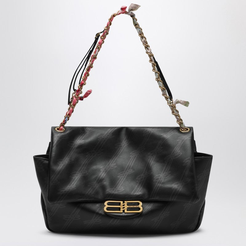 Balenciaga Darling Medium Black Chain Bag Women