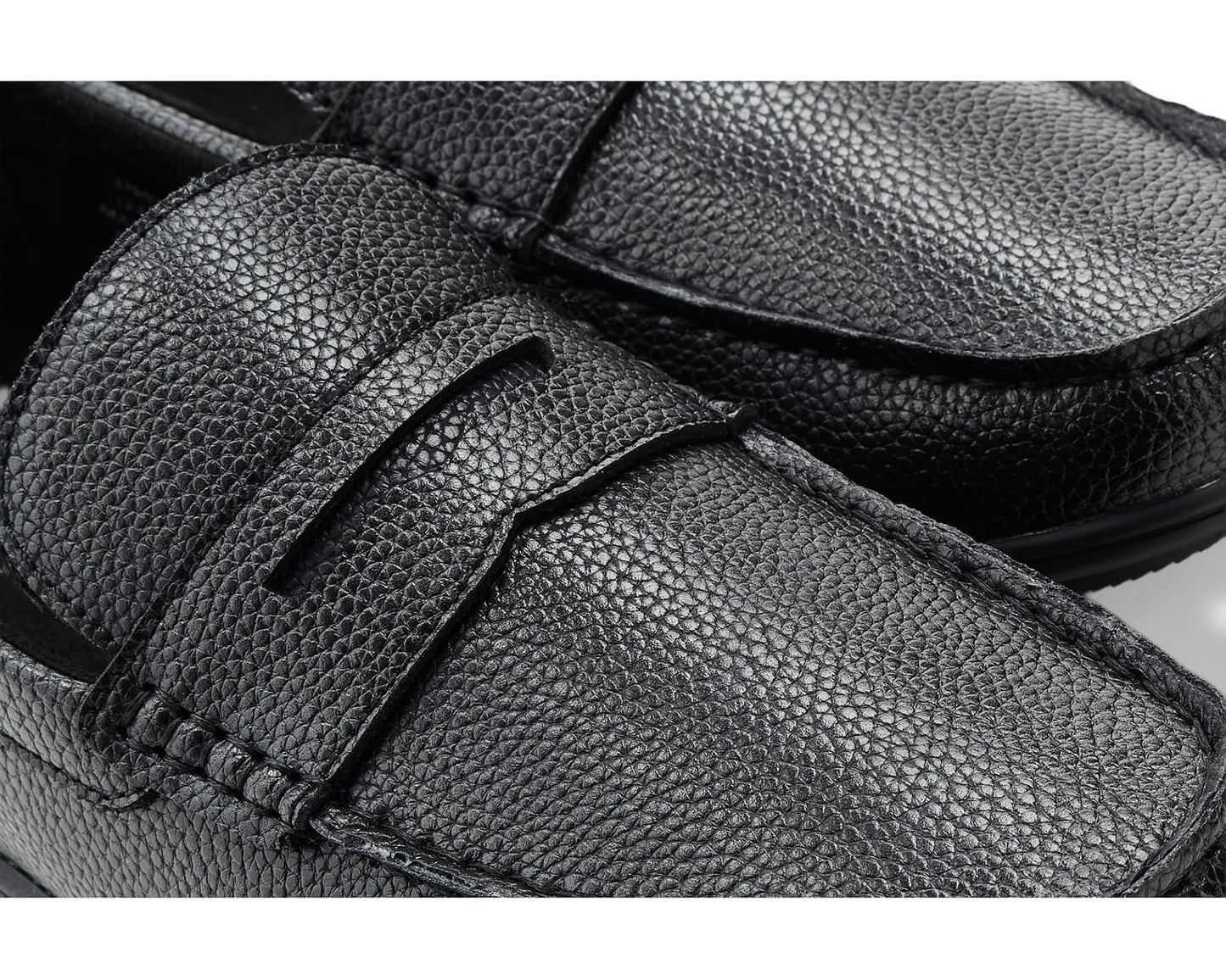 Men's Marc Joseph New York John Street (Hands Free Technology) Black Grainy Leather