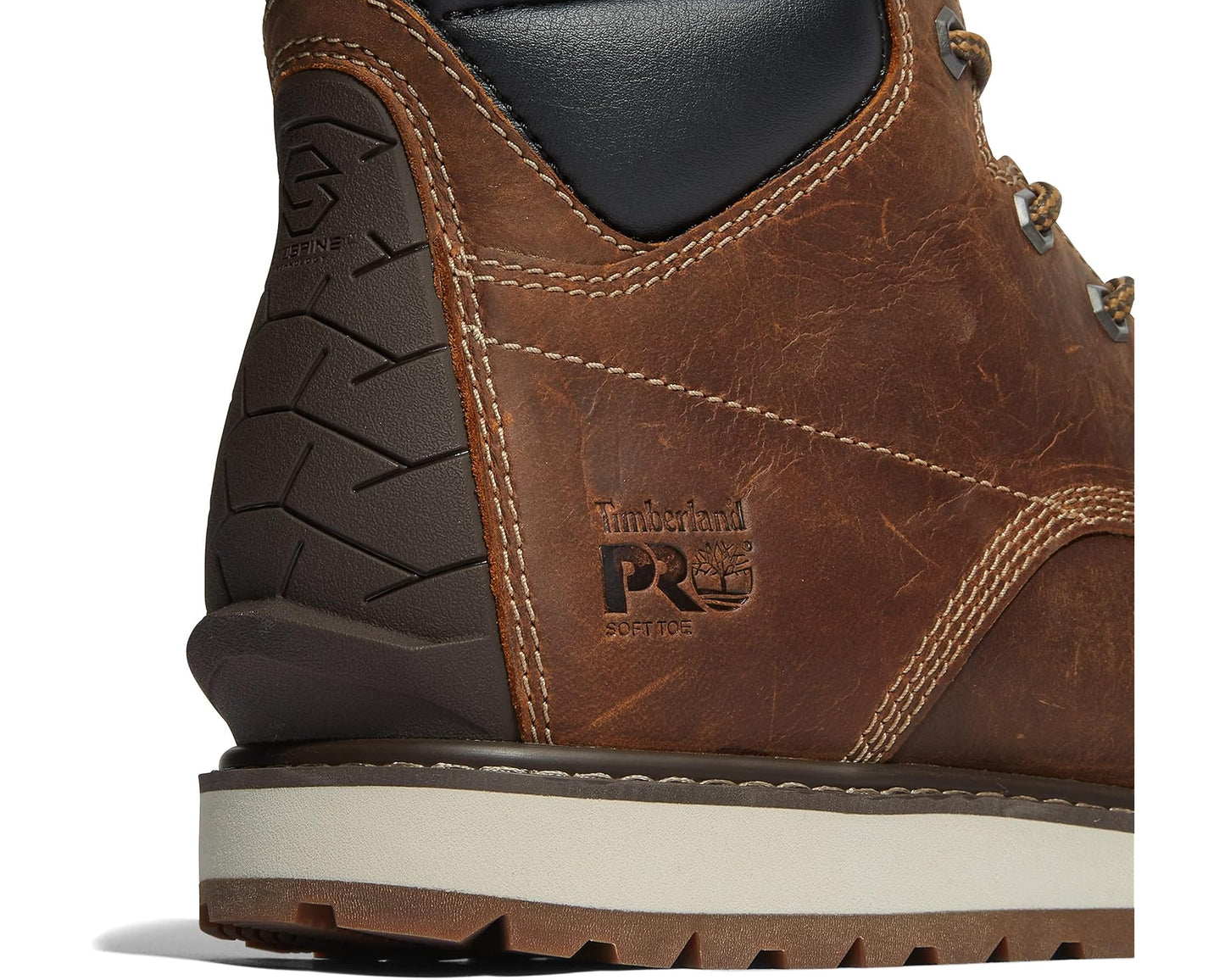 Men's Timberland PRO Irvine Wedge 6 Soft Toe Cathay Spice Brown2024 NEW