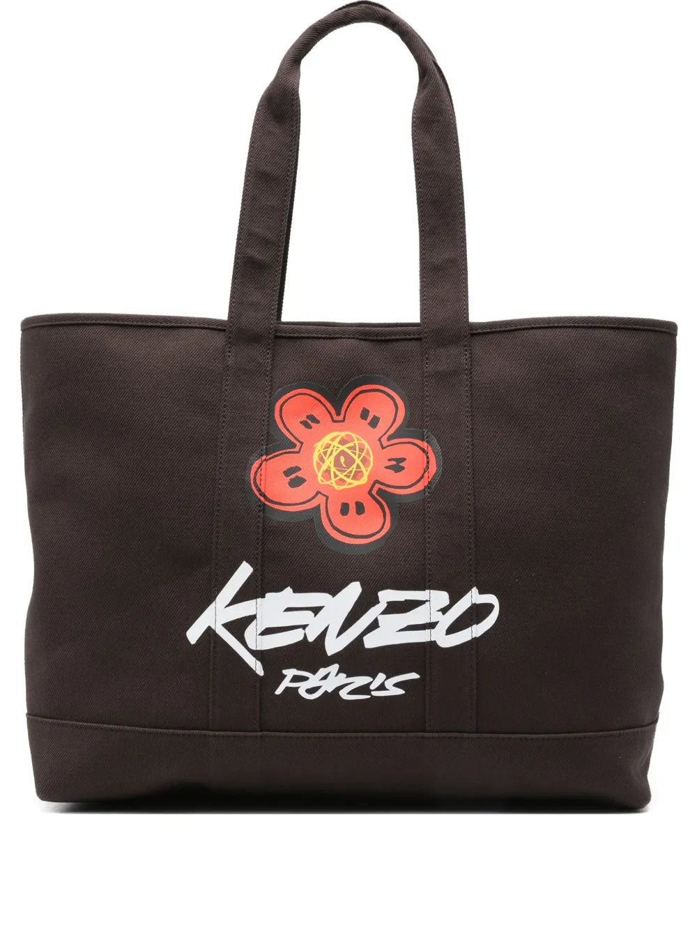 Kenzo Women Kenzo X Futura 2000 Kenzo Utility Boke Flower-Print Tote Bag
