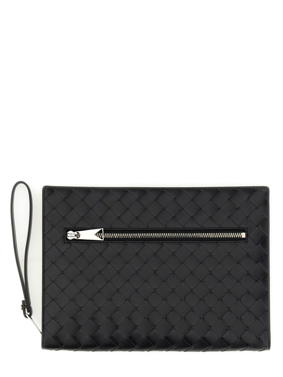 Bottega Veneta Men Porta Documenti Intrecciato Piccolo
