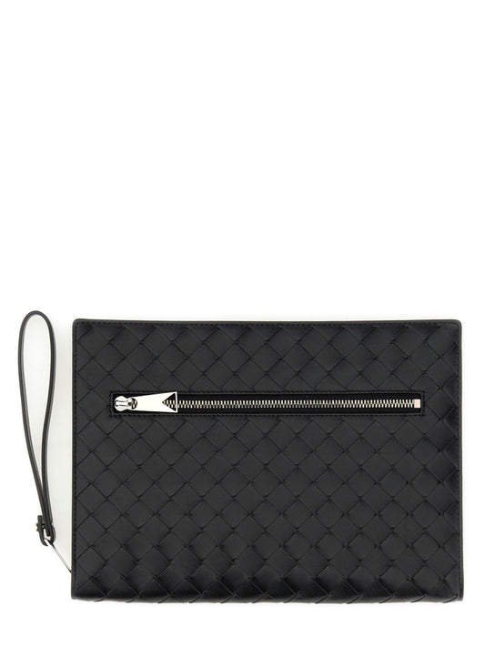 Bottega Veneta Men Porta Documenti Intrecciato Piccolo