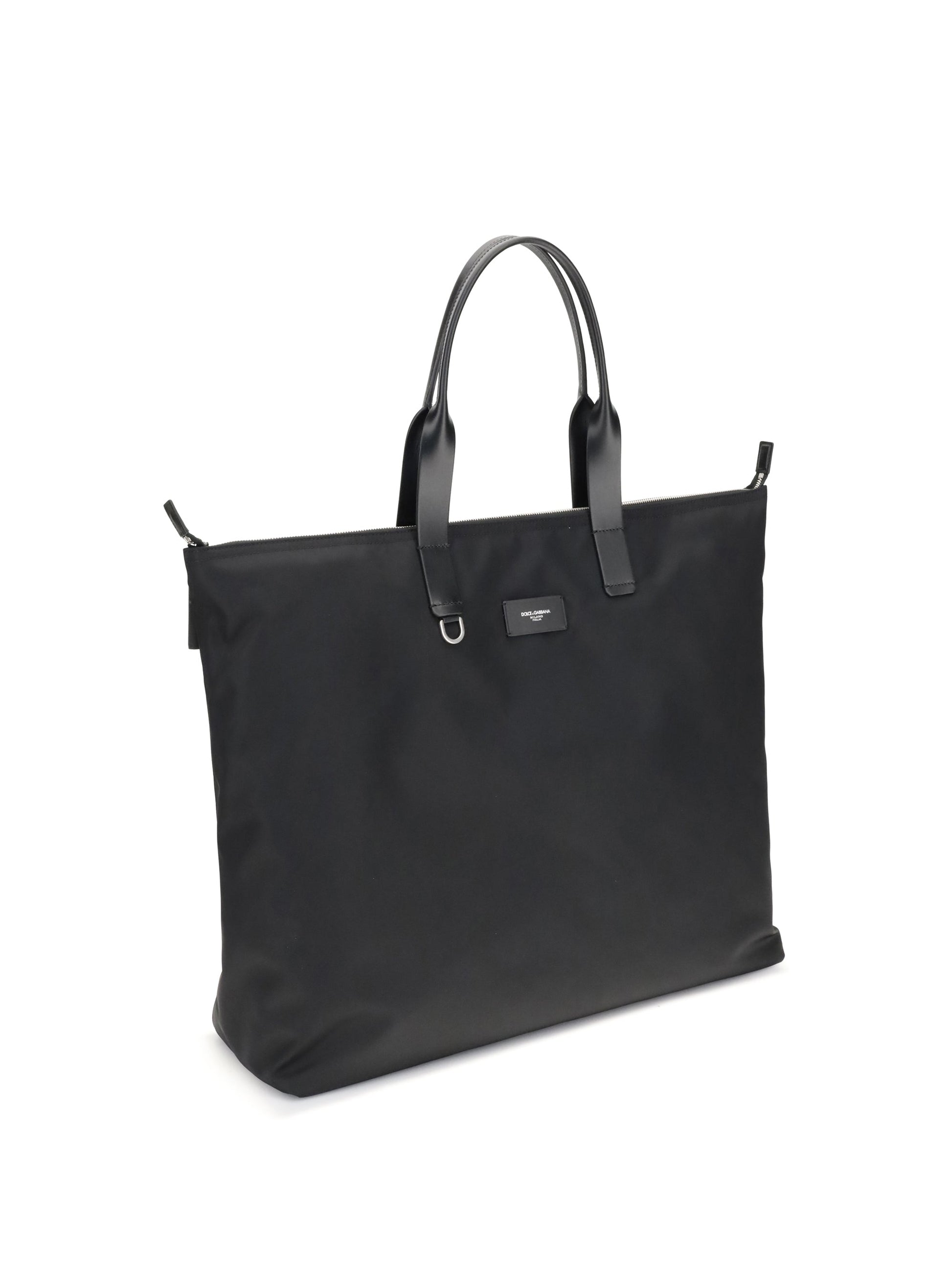 Dolce & Gabbana Men Tote Bag Crocodile Print