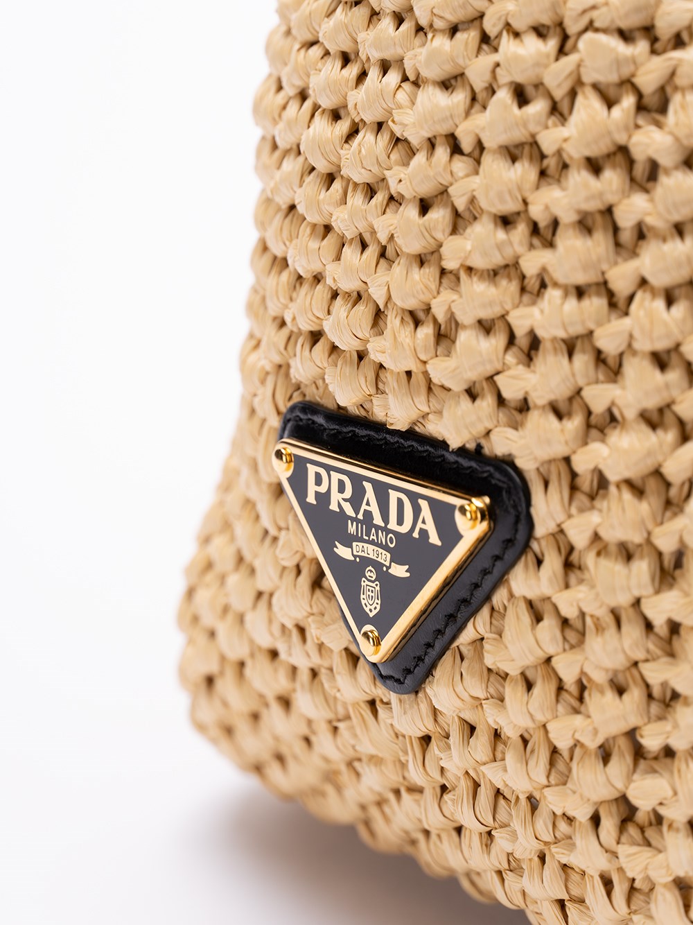 Prada Women Crochet Tote Bag