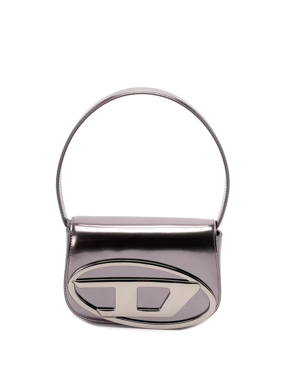 Diesel Women `1Dr` Iconic Shoulder Bag In Mirrored Leather