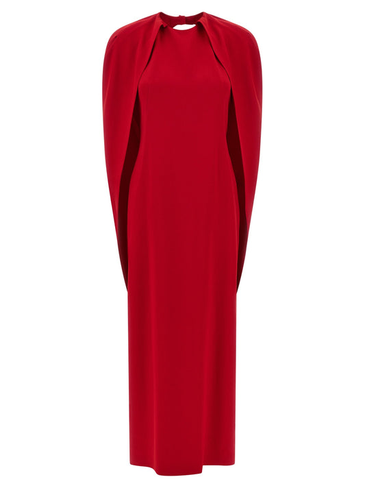 Alberta Ferretti Women Cape Dress