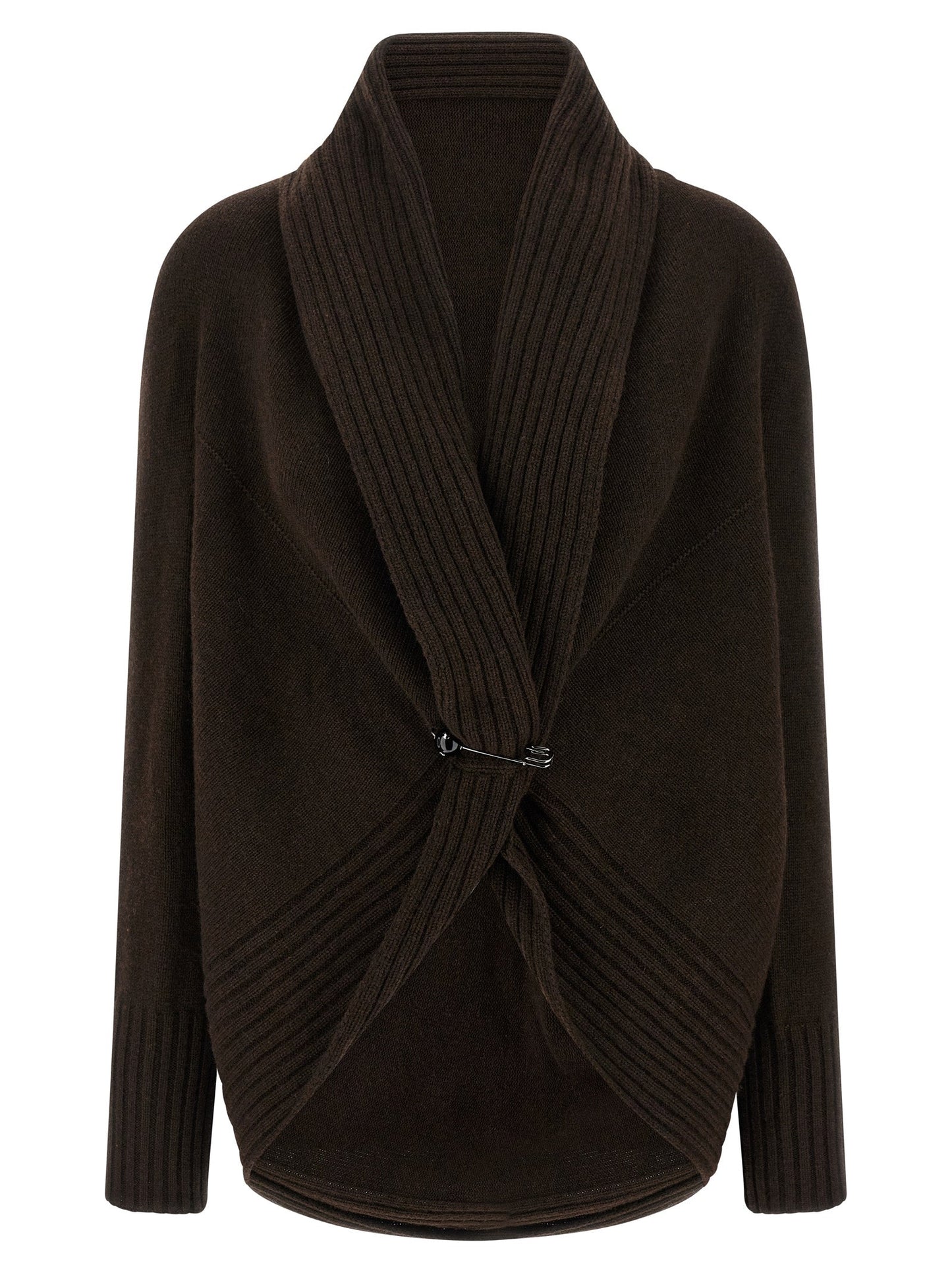 Alberta Ferretti Women Brooch Cardigan