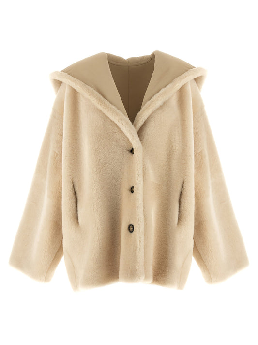 Alberta Ferretti Women Reversible Sheepskin