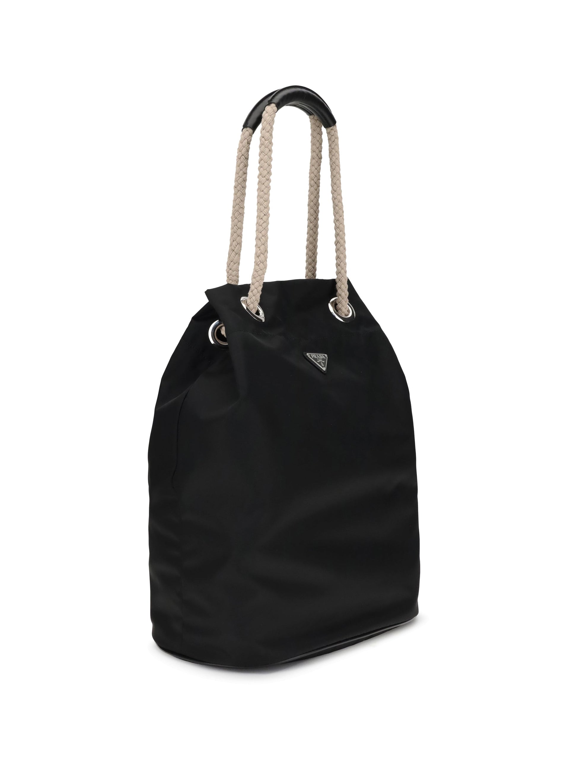 Prada Men Medium Mariner Re-Nylon Bucket Bag