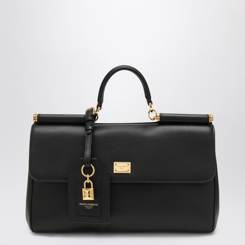 Dolce&Gabbana Handbag My Sicily In Black Leather Women