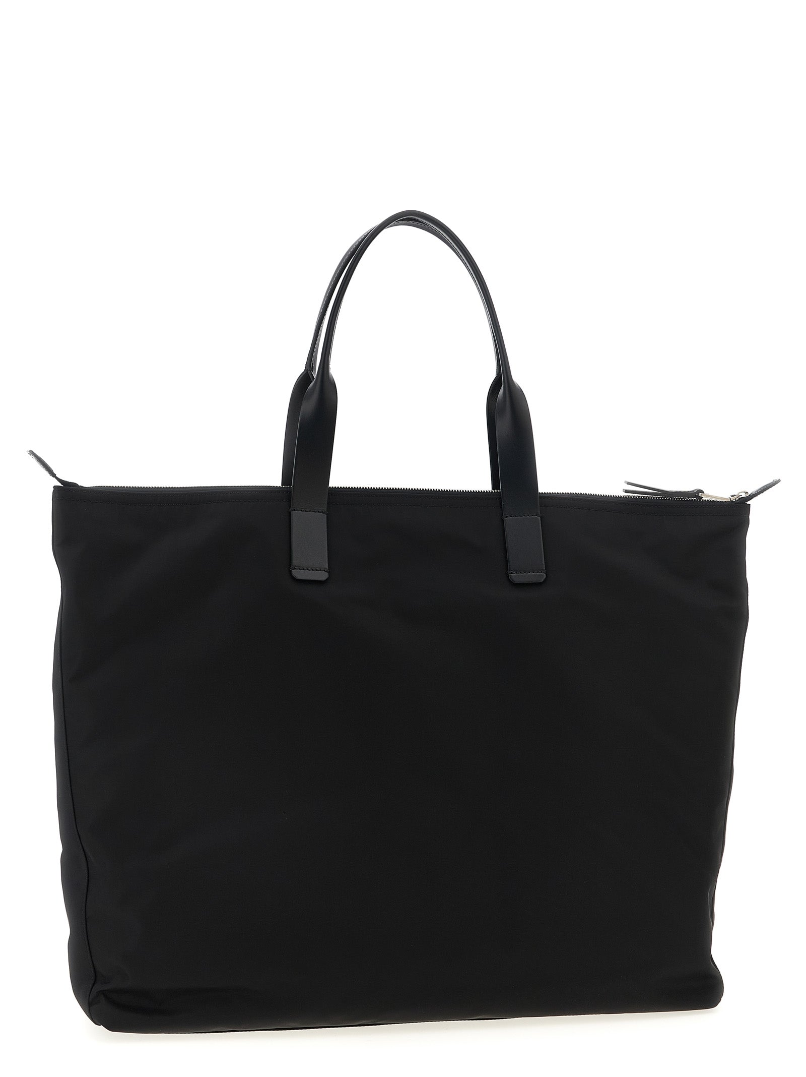 Dolce & Gabbana Men Big Logo Patch Shopping Bag