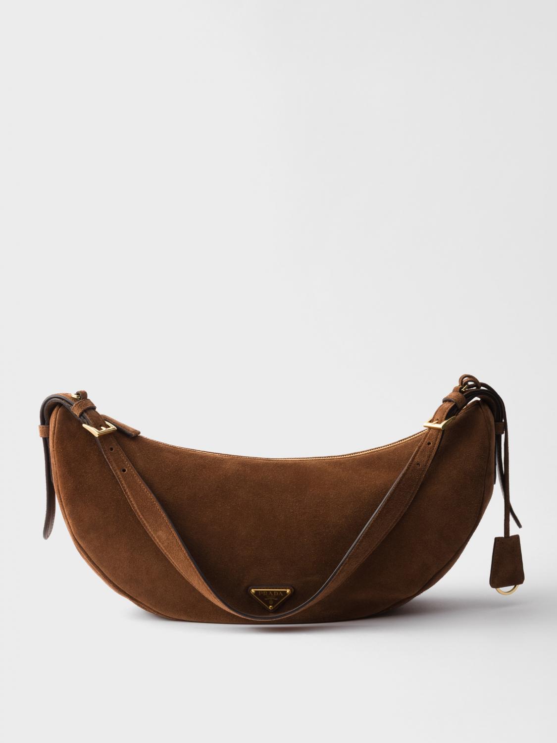 Prada Shoulder Bag Woman Brown