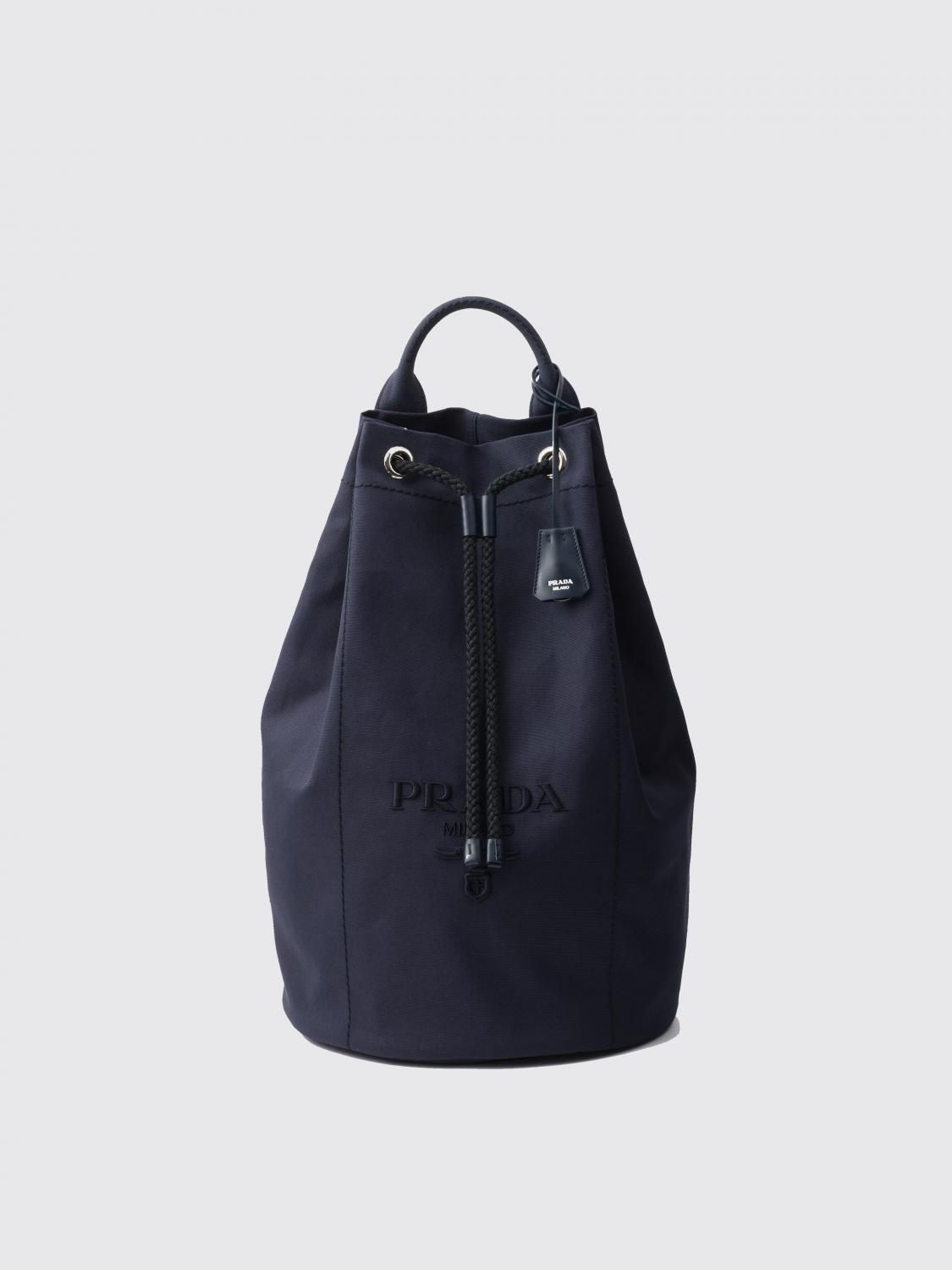Prada Backpack Men Blue