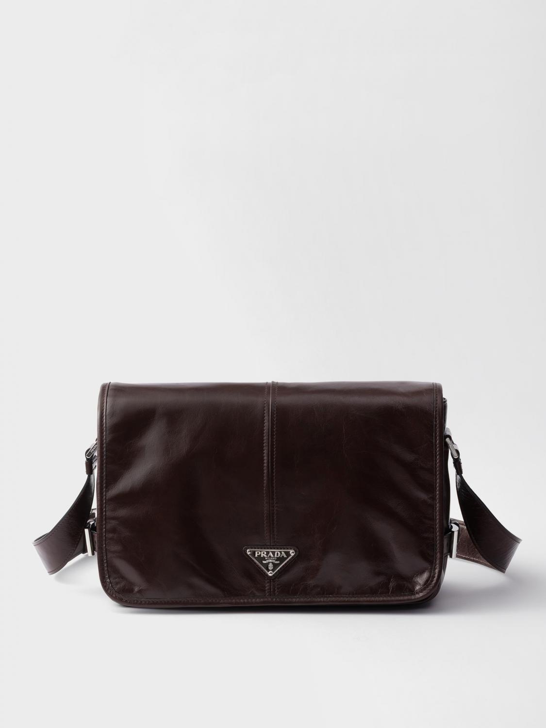 Prada Shoulder Bag Men Dark