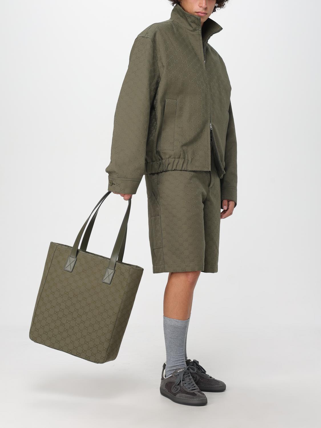 Gucci Shoulder Bag Men Green