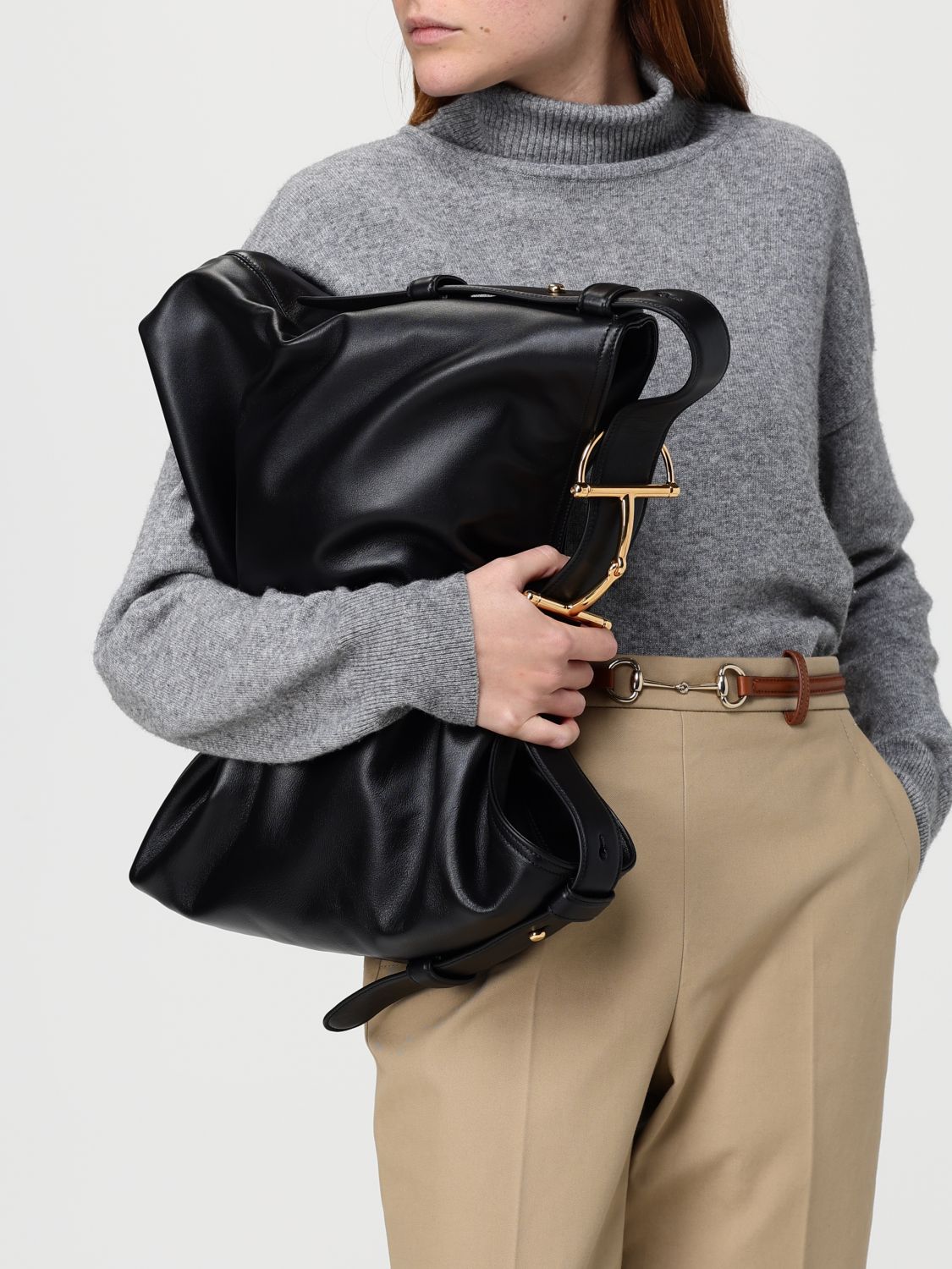 Gucci Shoulder Bag Woman Black