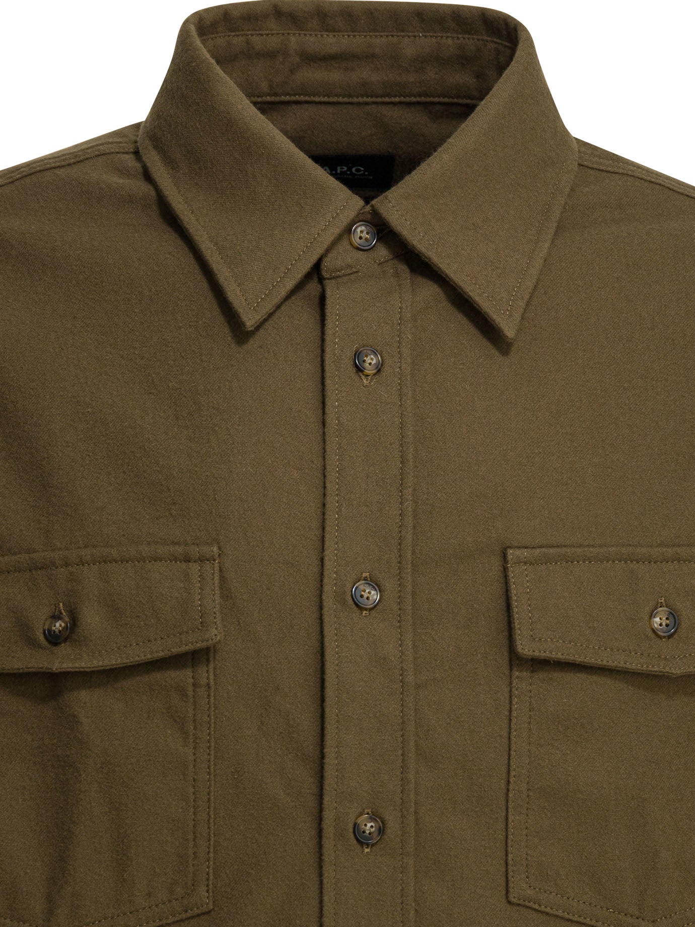 A.P.C. Men Cotton Overshirt Jacket