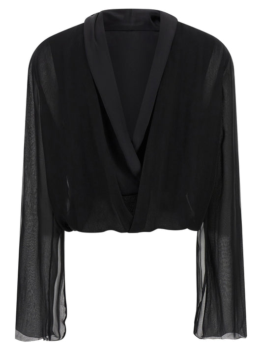 Alberta Ferretti Women Chiffon Shirt