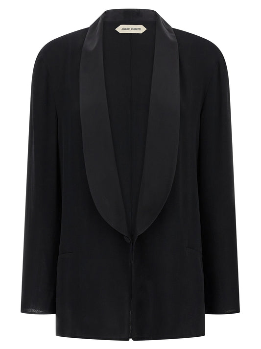 Alberta Ferretti Women Georgette Blazer