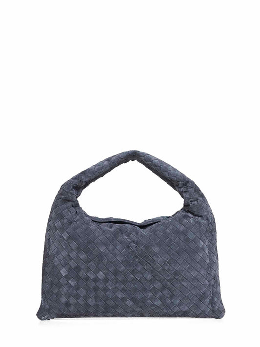 Bottega Veneta Women Graphite Hop Small Shoulder Bag