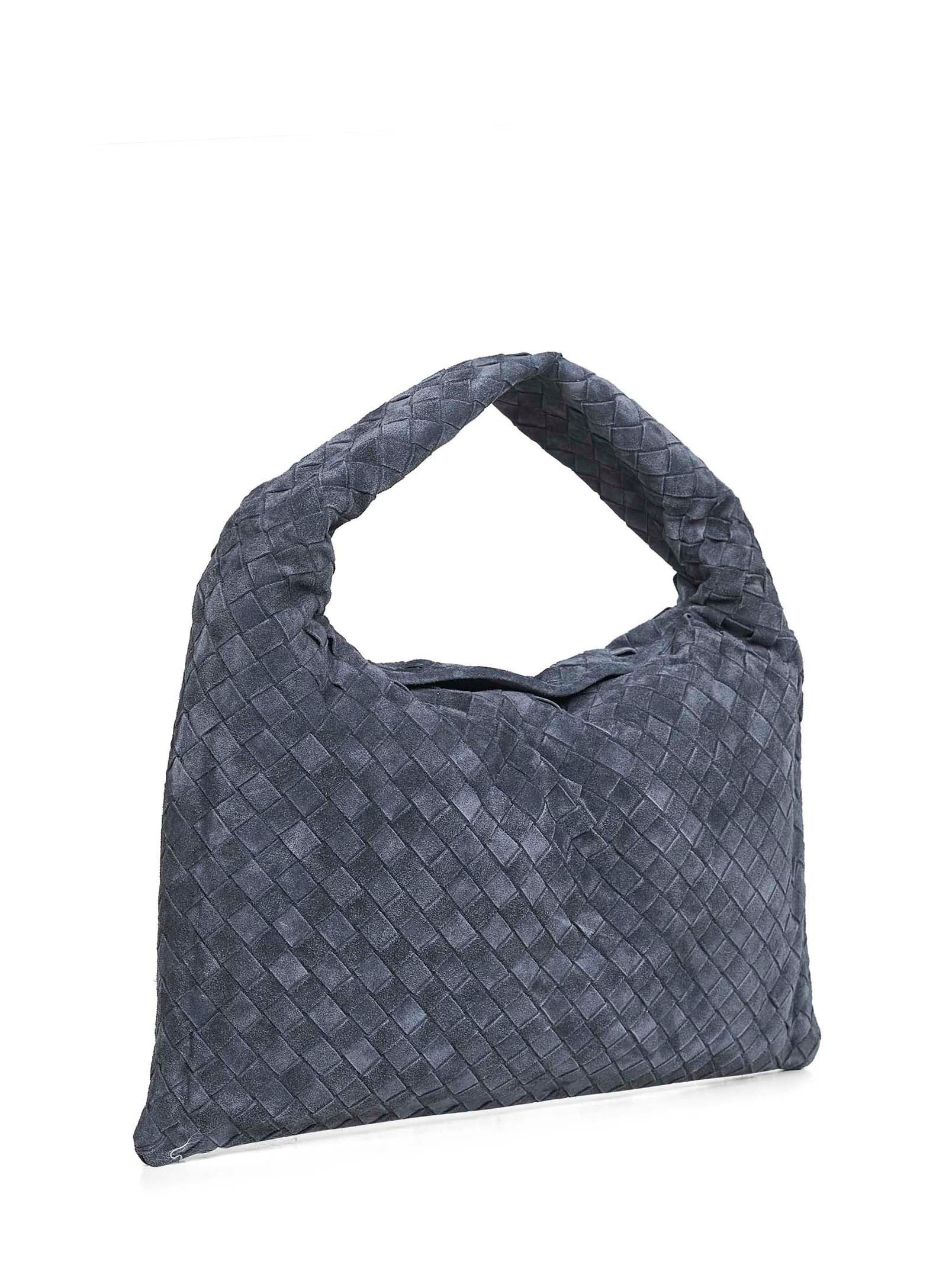 Bottega Veneta Women Graphite Hop Small Shoulder Bag
