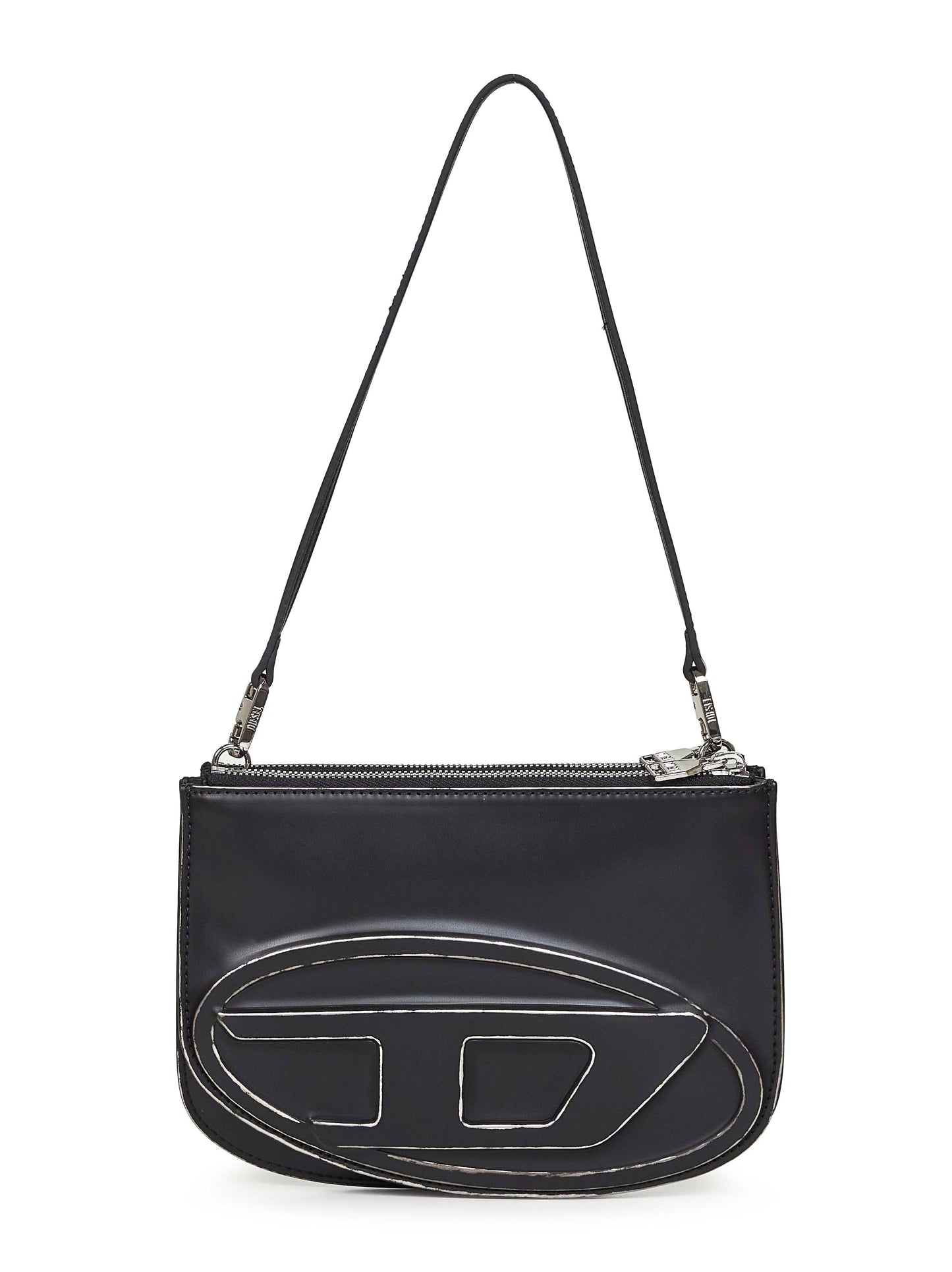 Diesel Women Black 1Dr Twin Shoulder Bag