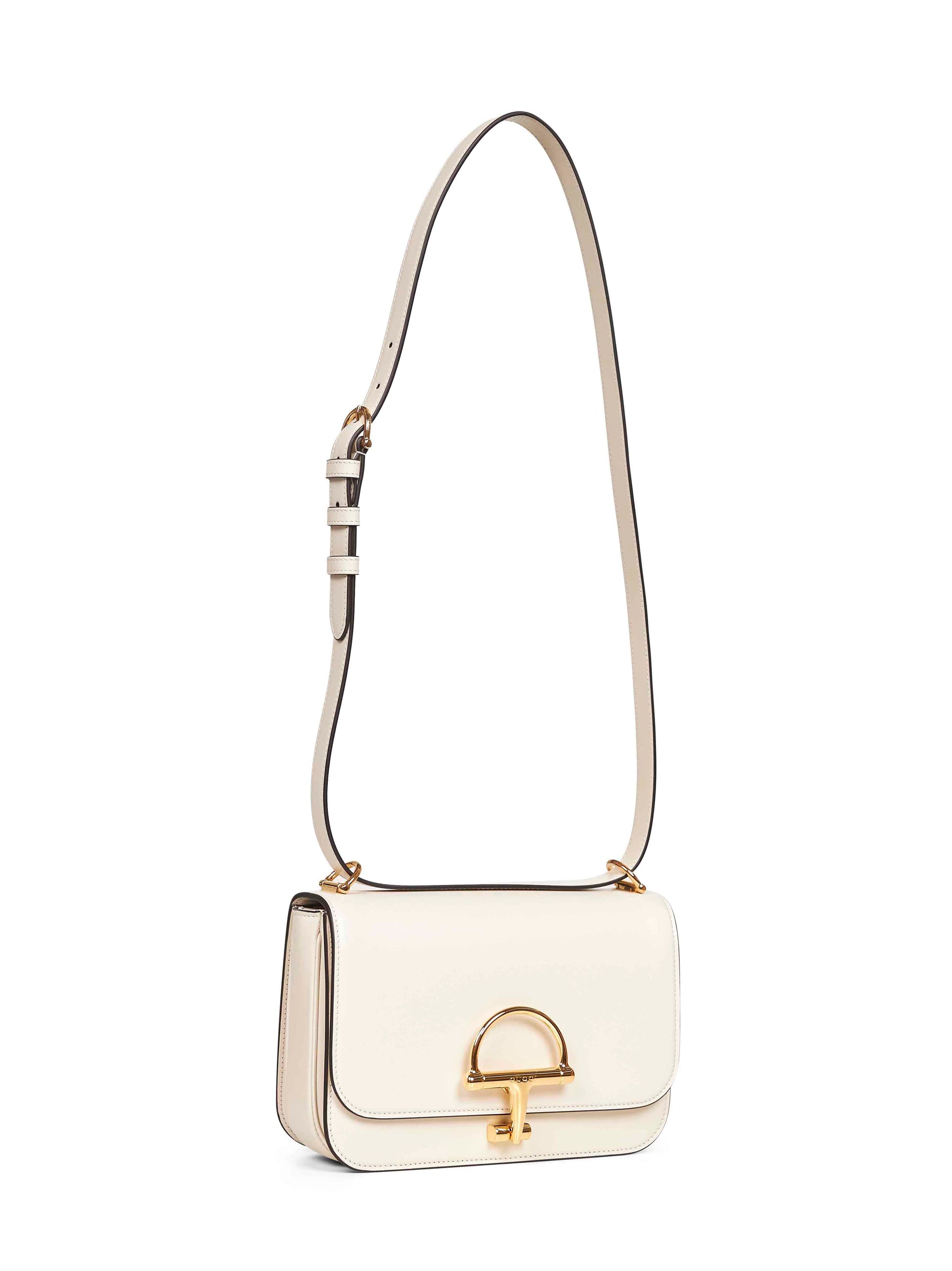 Gucci Women New Ivory Gucci Siena Small Shoulder Bag