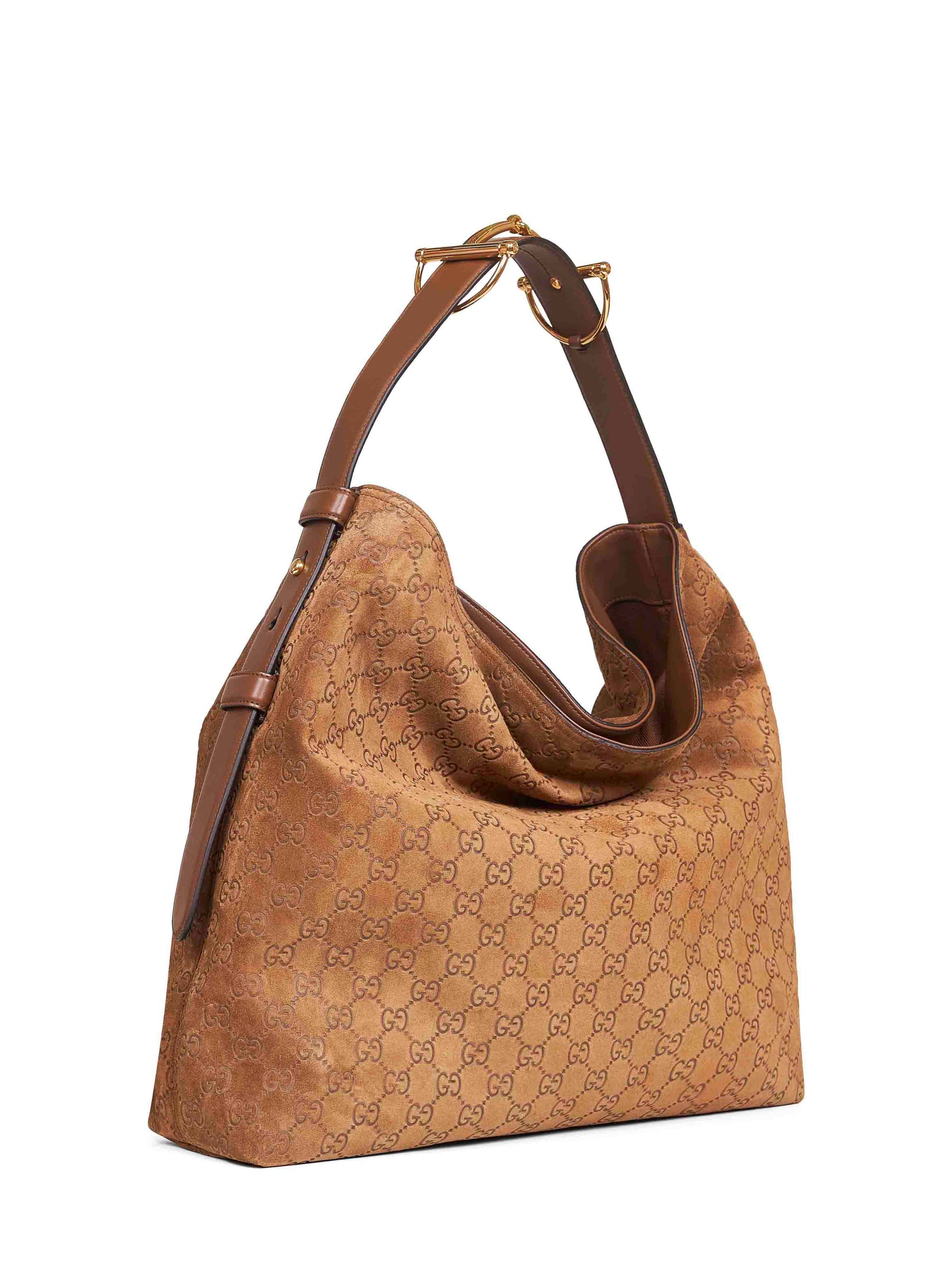 Gucci Women Brown Gucci Beatrix Large Shopping Bag