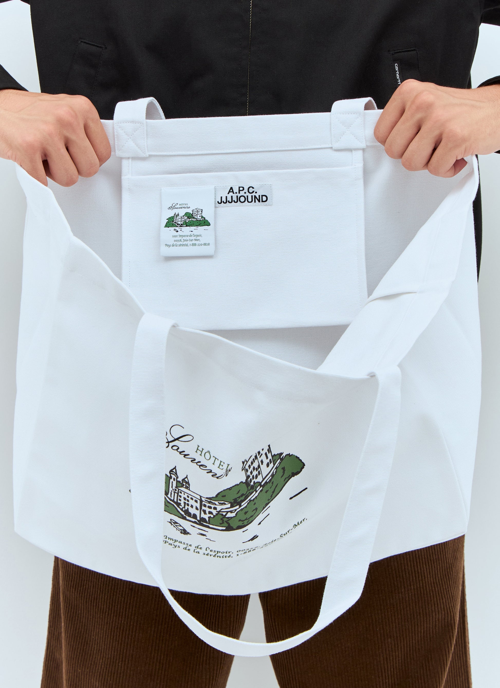 A.P.C. Men Xjjjjound Tote Bag