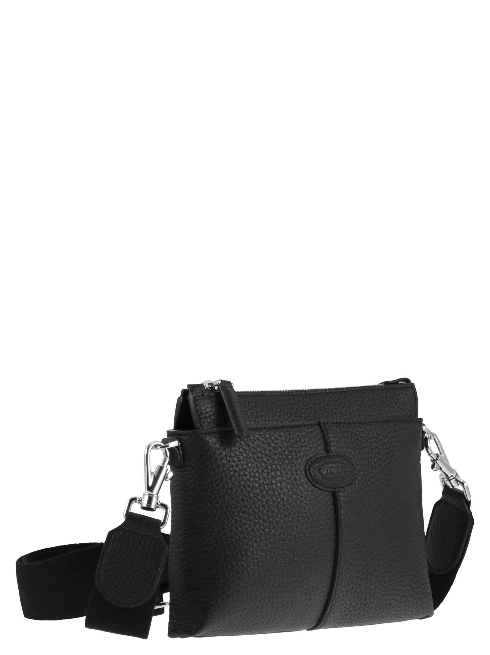 Tod's Men Mini Leather Shoulder Bag